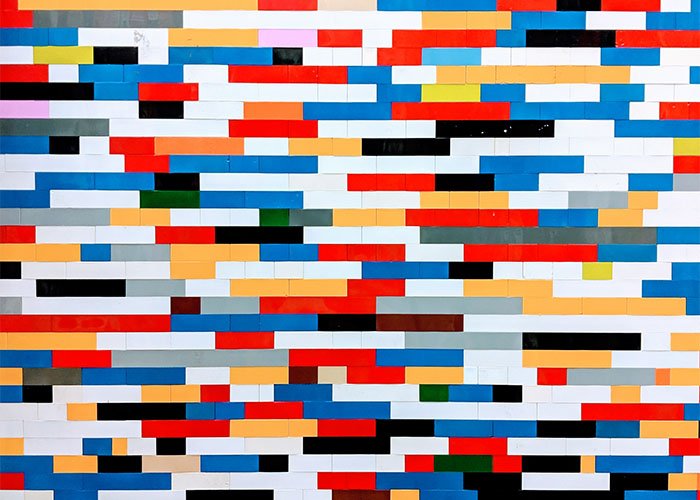 lego bricks wall