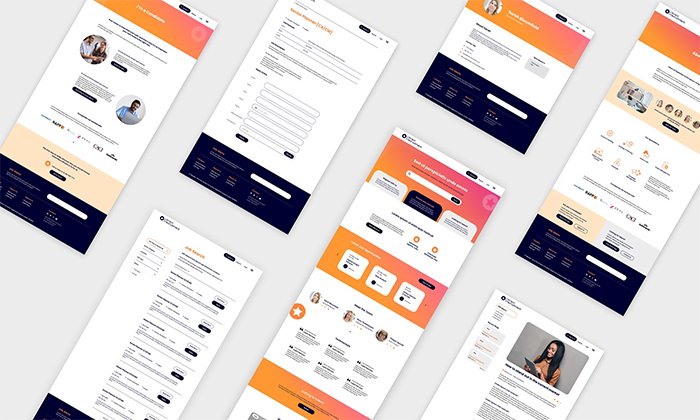 wireframe mockup ui web design london lumimango