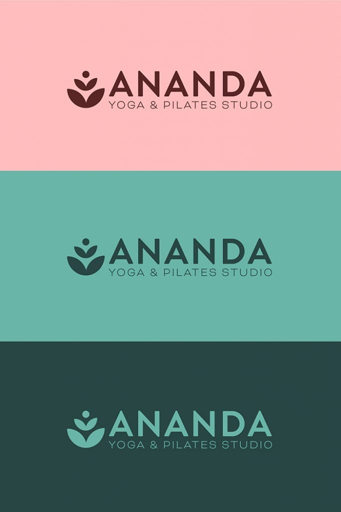 yoga pilates studio logo colours london