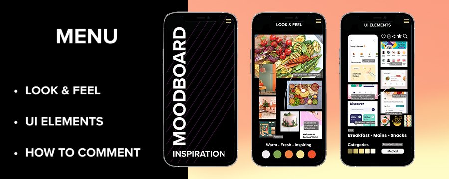 app moodboard mobile summary