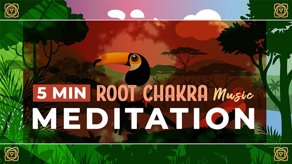 Cover for YouTube Root Chakra Music Meditation