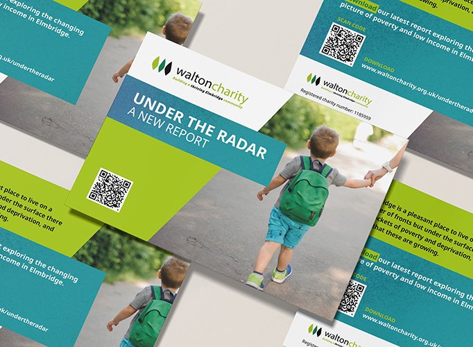 Marketing postcard for charity by lumimango