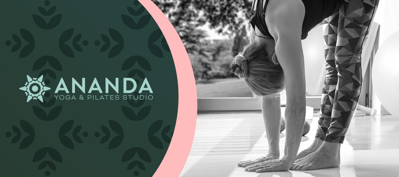 Ananda yoga and pilates studio brand identity cover